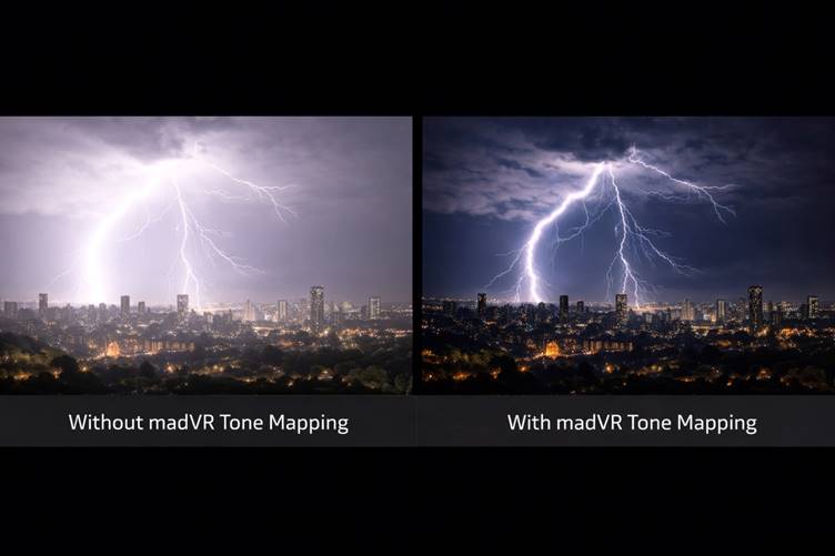 HDR Dynamic Tone Mapping Blown Highlights vs Preserved Detail