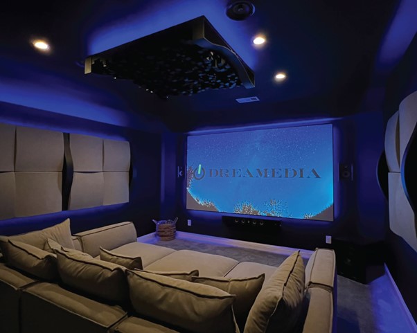 Acoustically treated rooms