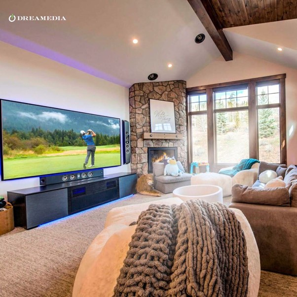 ultra-short throw projector Setup