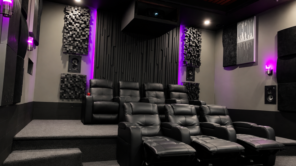 Luxurious home theater