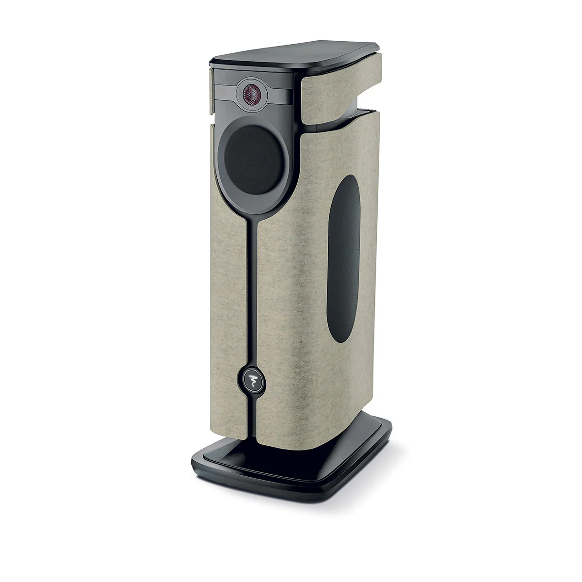 Stylish Ruark R410 speaker showcasing a modern design, perfect for enhancing your luxury home theater experience.