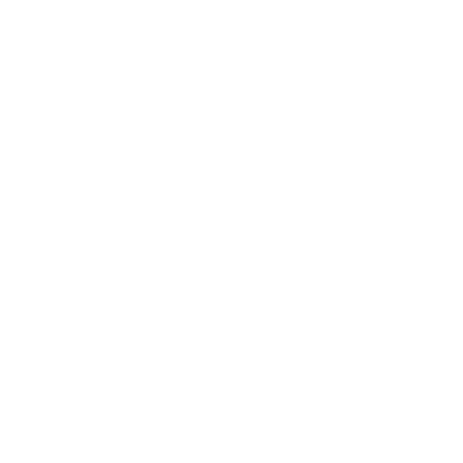 White shopping cart icon representing online shopping for home theater products and equipment.