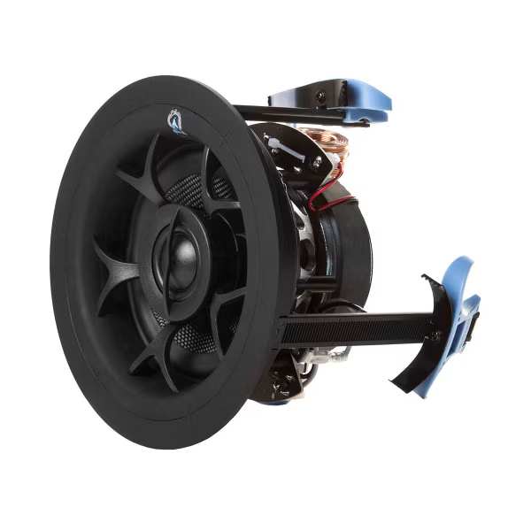 High-quality in-ceiling speaker showcasing intricate design and advanced audio technology for superior sound performance.