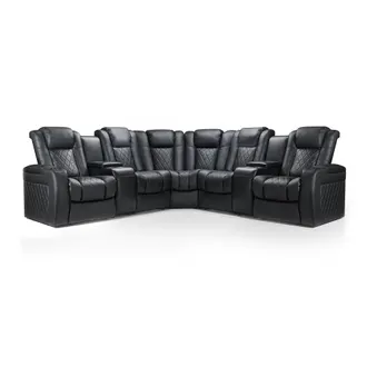 Valencia Tuscany Multimedia Sectional Home Theater Seating