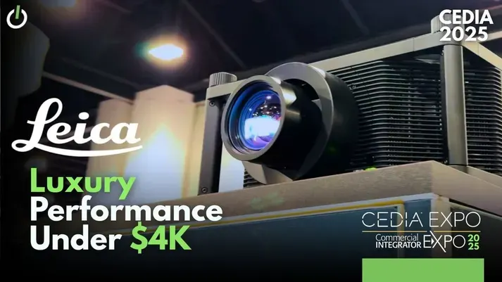 Meet the New Leica Projector: Luxury Design Meets Stunning Clarity