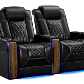 Valencia Tuscany Executive Heat &amp; Massage Home Theater Seating