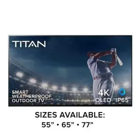 Titan Covered Patio OLED 120Hz Dolby Atmos - Dreamedia AV