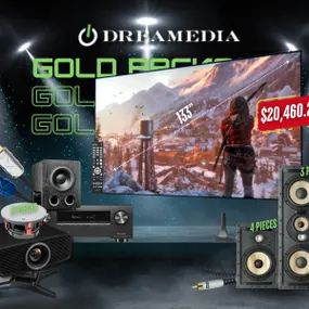 Dreamedia Gold Theater Package