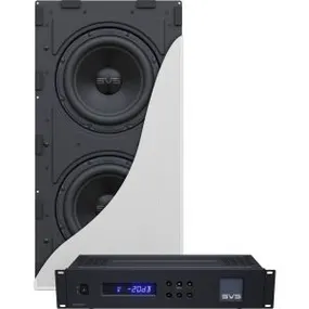 SVS Sound 3000 In-wall Subwoofer System - Dual 9" Subwoofer - Dreamedia AV
