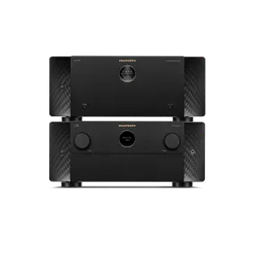 Marantz stereo amplifier, showcasing sleek design and advanced audio technology for a premium sound experience.